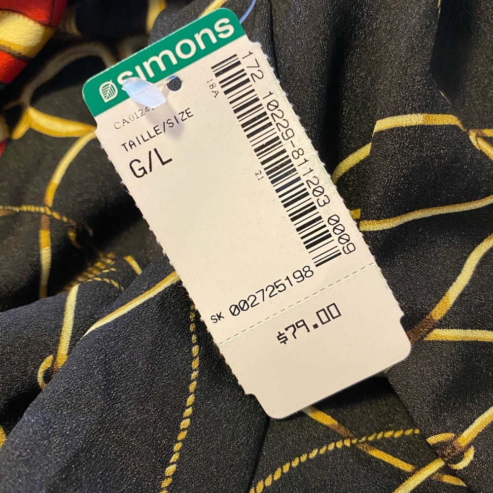 Baroque Dress From Simons - Picture 3 of 5